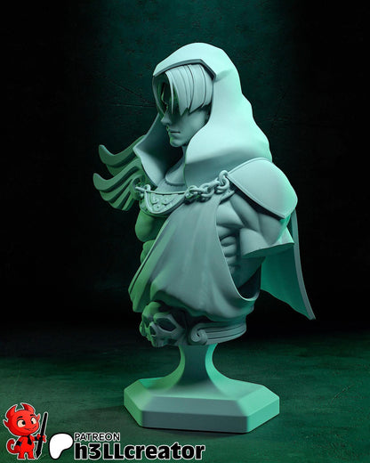 1:12 Herald of Death | Resin Garage Kit Figure Game Fan Art | h3LL creator