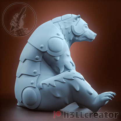 1:12 Companion of Courage | Resin Garage Kit Figure Game Fan Art | h3LL creator