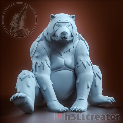 1:12 Companion of Courage | Resin Garage Kit Figure Game Fan Art | h3LL creator