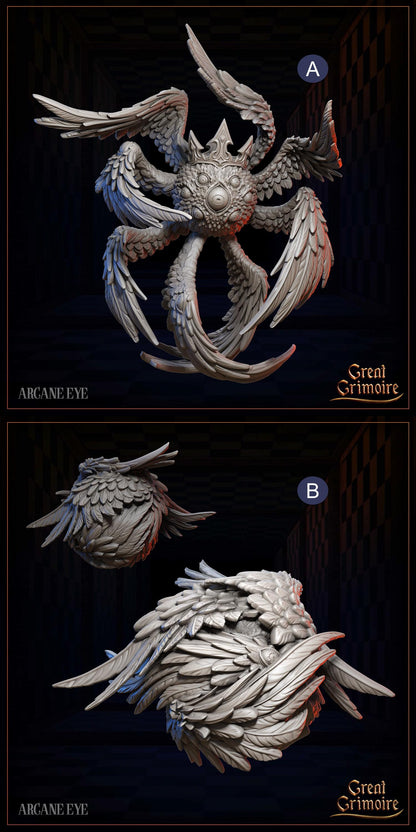 Celestial Gambit: Luminous Legion, Chess Pieces, Angel, Heaven | Tabletop Gaming 3D Print Miniatures and Display Collection | Great Grimoire