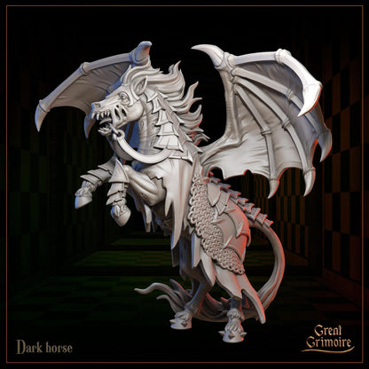 Celestial Gambit: Shadowborn Vanguard, Chess Pieces, Hell, Demon | Tabletop Gaming 3D Print Miniature or Bust Collection | Great Grimoire