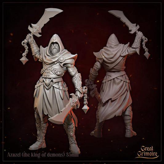 Chained by Shadow, Tieflings, Devil, Hell, Demon | Tabletop Gaming 3D Print Miniature or Bust Collection | Great Grimoire