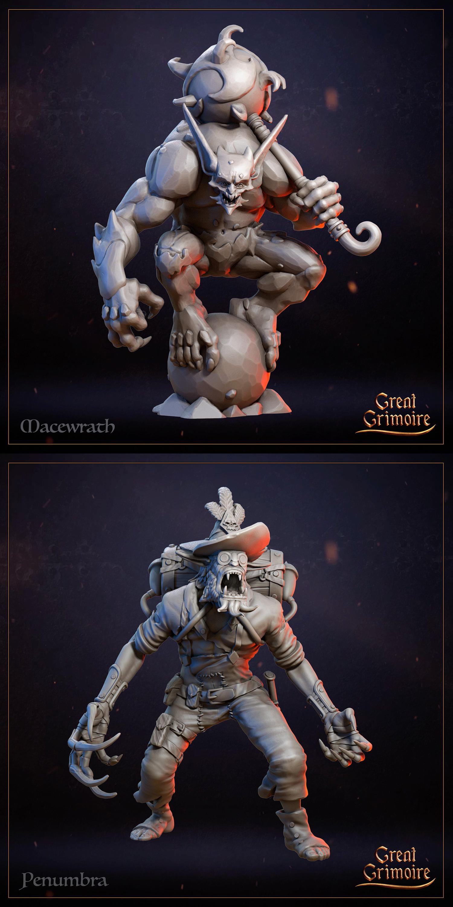 City 451, Fahrenheit, Fire, Flames, Apocalypse, Crowswatch, Inkspired | Tabletop Gaming 3D Print Miniature Collection | Great Grimoire