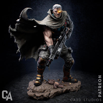 1:6 Unyielding Protector | Resin Garage Kit Sculpture Anime Video Game Fan Art Statue | CA 3D Studios