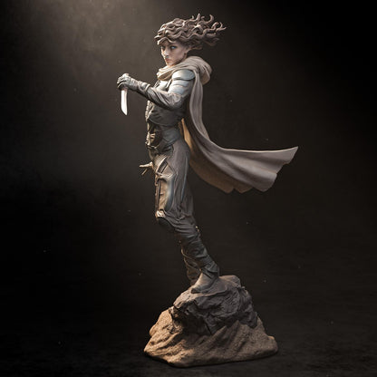 1:12 Warrior of the Shifting Sands | Resin Garage Kit Sculpture Anime Video Game Fan Art Statue | CA 3D Studios