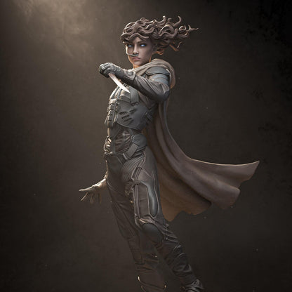 1:12 Warrior of the Shifting Sands | Resin Garage Kit Sculpture Anime Video Game Fan Art Statue | CA 3D Studios