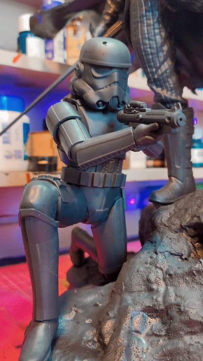 Icon of Imperial Might Diorama | Resin Garage Kit Sculpture Anime Video Game Fan Art Statue | CA 3D Studios