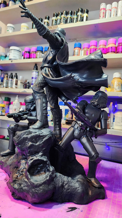 Icon of Imperial Might Diorama | Resin Garage Kit Sculpture Anime Video Game Fan Art Statue | CA 3D Studios