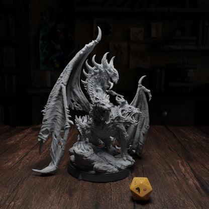 Gorath Beast, Horror Enemy | Tabletop or Display Scale | TTRPG D&D Miniature | Cripta Studios