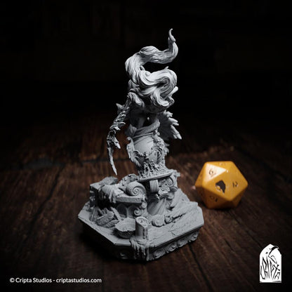 Caligo the Cat, Tressym | Tabletop or Display Scale | TTRPG Miniature | Cripta Studios
