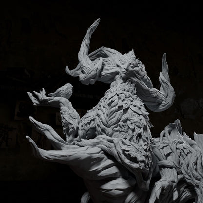The Old Wisdom, Dryad Fey Creature | Tabletop or Display Scale | TTRPG D&D Miniature | Cripta Studios
