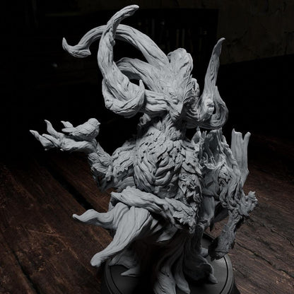 The Old Wisdom, Dryad Fey Creature | Tabletop or Display Scale | TTRPG D&D Miniature | Cripta Studios