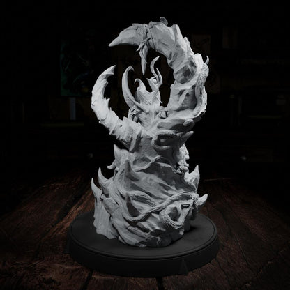 The Abandoned King, Fay Lord | Tabletop or Display Scale | TTRPG D&D Miniature | Cripta Studios