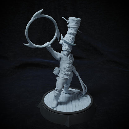 Van Amburgh, Circus Ringleader | Tabletop or Display Scale | TTRPG D&D Miniature | Cripta Studios