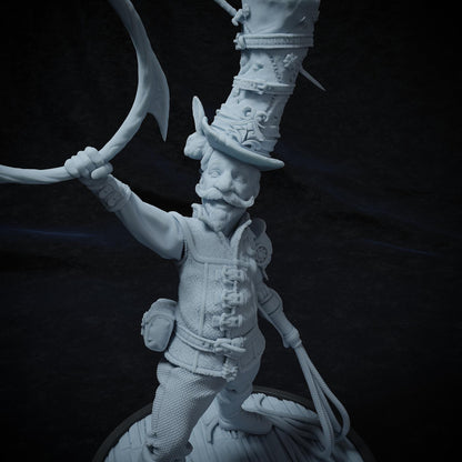 Van Amburgh, Circus Ringleader | Tabletop or Display Scale | TTRPG D&D Miniature | Cripta Studios