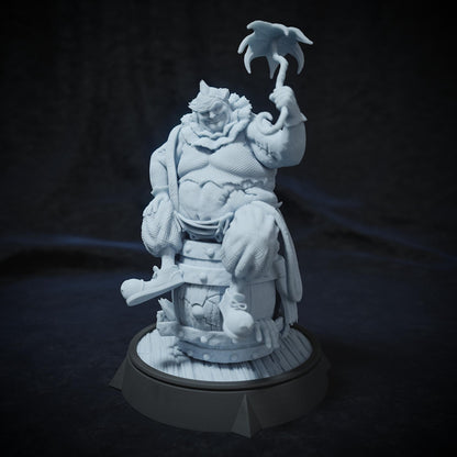Wayne, Carnival Clown | Tabletop or Display Scale | TTRPG D&D Miniature | Cripta Studios