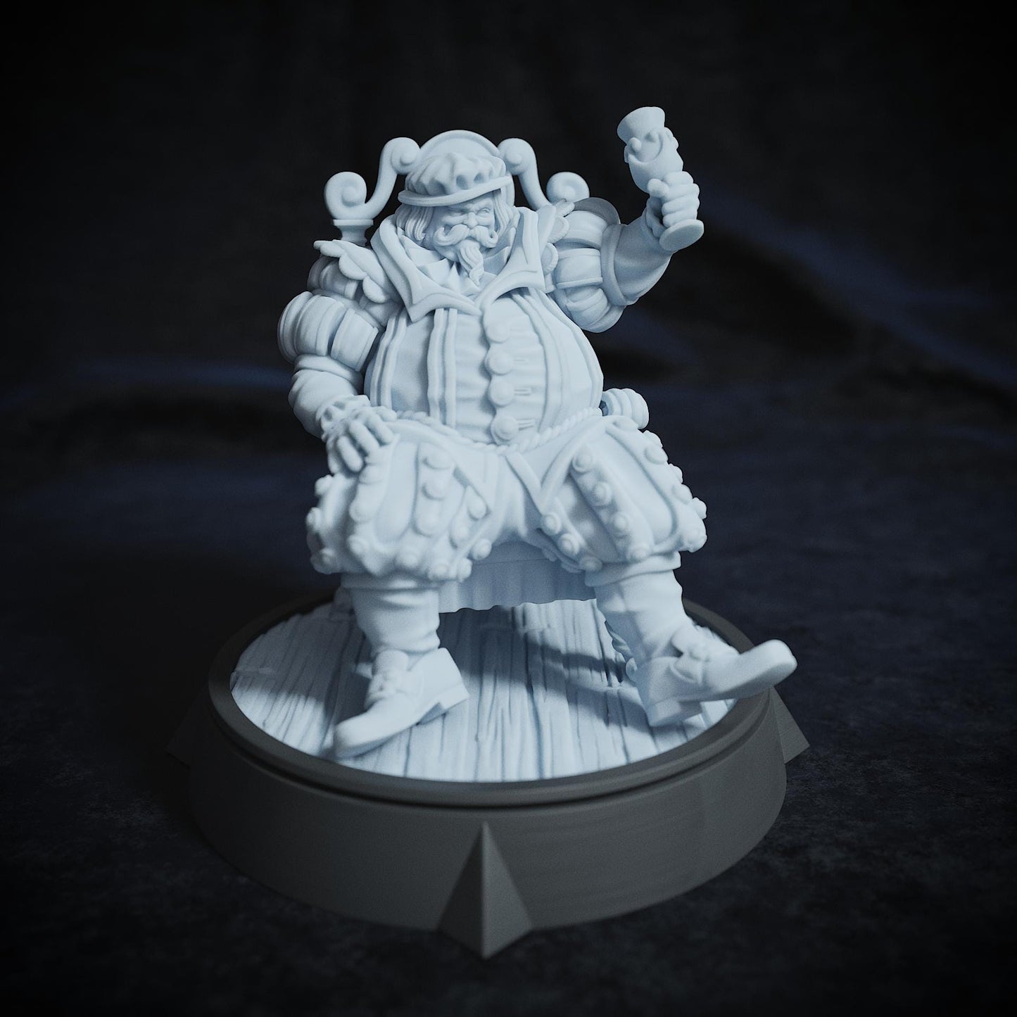 Baron of Ravenor, NPC Nobility | Tabletop or Display Scale | TTRPG D&D Miniature | Cripta Studios