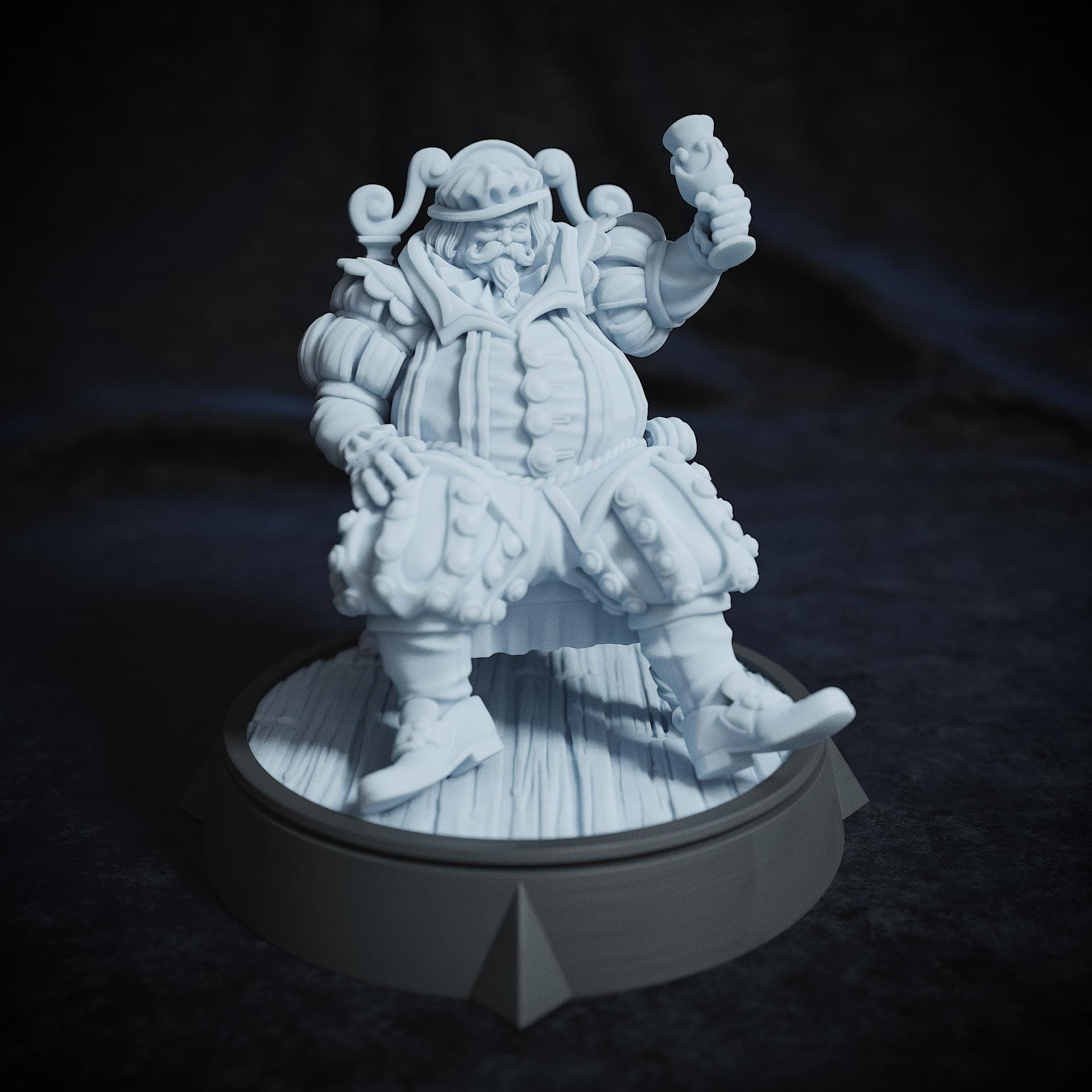 Baron of Ravenor, NPC Nobility | Tabletop or Display Scale | TTRPG D&D Miniature | Cripta Studios