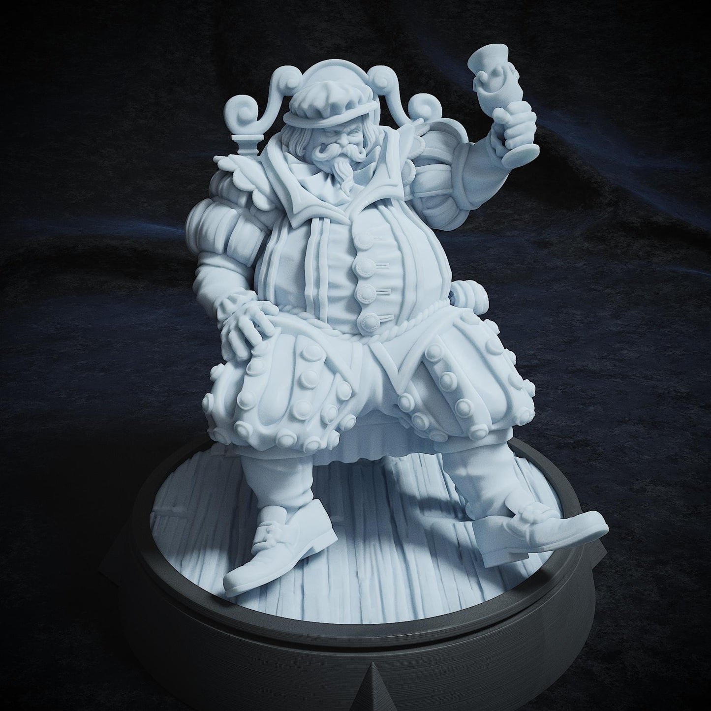 Baron of Ravenor, NPC Nobility | Tabletop or Display Scale | TTRPG D&D Miniature | Cripta Studios