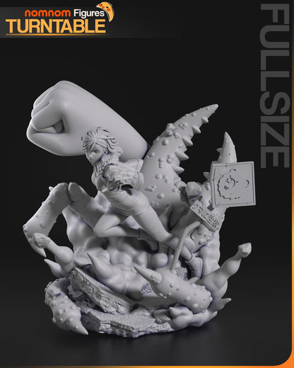 Psychokinetic Girl | Resin Garage Kit Figure Anime Manga Fan Art | Nomnom Figures