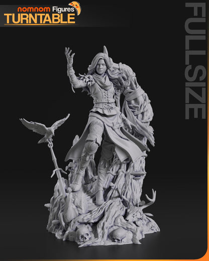 Lady of Vengerberg | Resin Garage Kit Figure Game Book Fan Art | Nomnom Figures