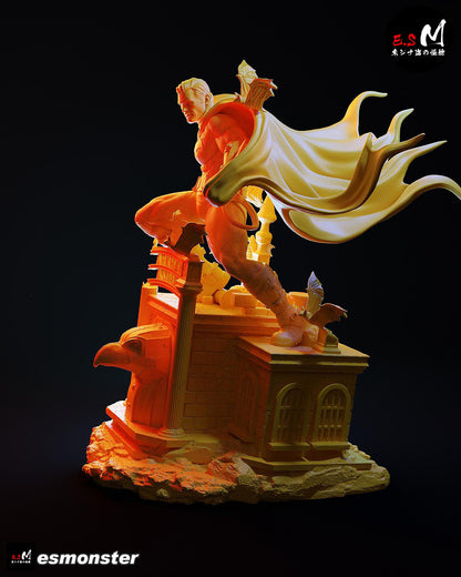 Dark Defender | Resin Garage Kit Sculpture Anime Video Game Fan Art Statue | E.S Monster