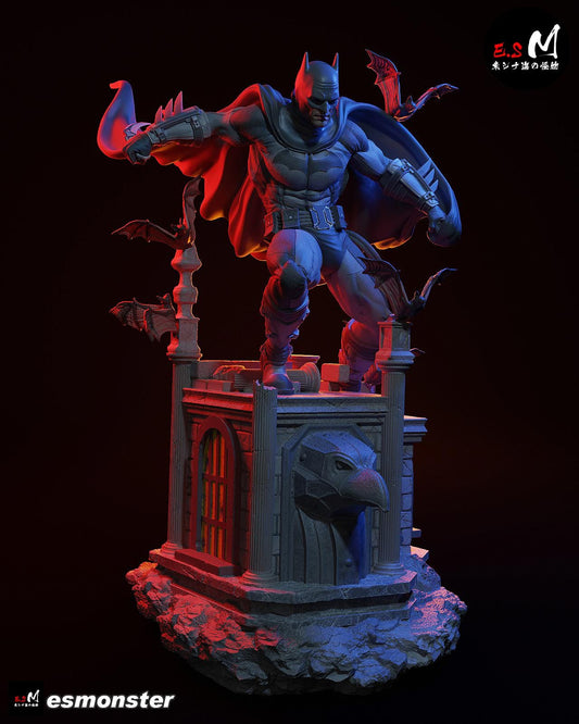 Dark Defender | Resin Garage Kit Sculpture Anime Video Game Fan Art Statue | E.S Monster