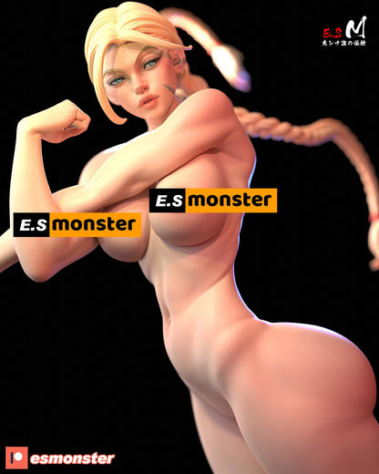 Beach Babe Fighter | Resin Garage Kit Sculpture Anime Video Game Fan Art Statue | E.S Monster