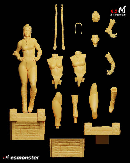 Killer Bee | Resin Garage Kit Sculpture Anime Video Game Fan Art Statue | E.S Monster