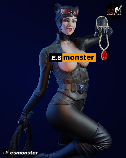 Coquettish Cat Burglar | Resin Garage Kit Sculpture Anime Video Game Fan Art Statue | E.S Monster