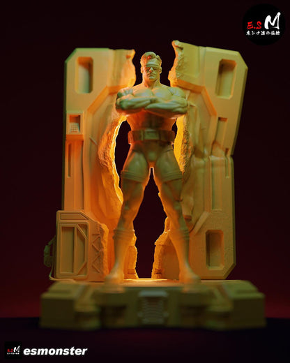 X-Leader | Resin Garage Kit Sculpture Anime Video Game Fan Art Statue | E.S Monster