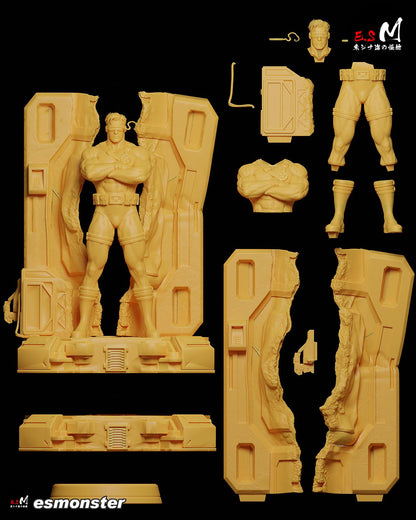 X-Leader | Resin Garage Kit Sculpture Anime Video Game Fan Art Statue | E.S Monster