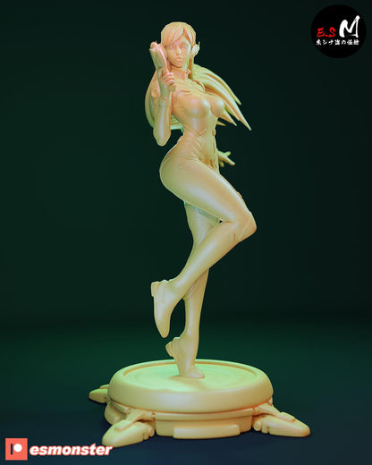 Pretty Mech Pilot | Resin Garage Kit Sculpture Anime Video Game Fan Art Statue | E.S Monster