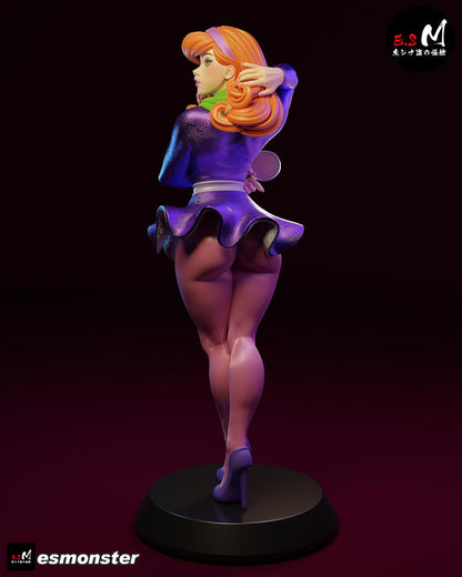 Mystery Solving Beauty | Resin Garage Kit Sculpture Anime Video Game Fan Art Statue | E.S Monster