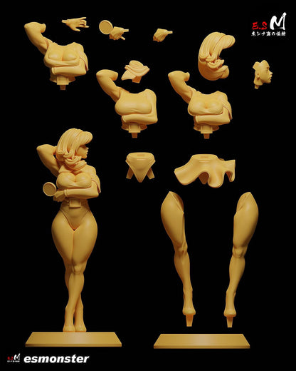 Mystery Solving Beauty | Resin Garage Kit Sculpture Anime Video Game Fan Art Statue | E.S Monster