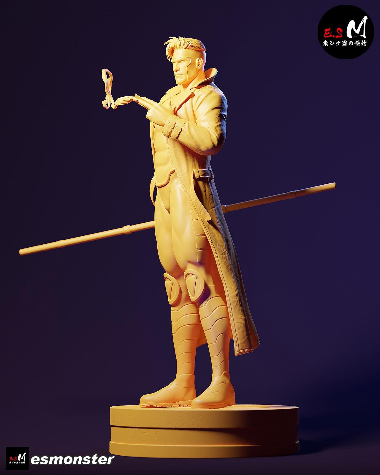 X-Thief | Resin Garage Kit Sculpture Anime Video Game Fan Art Statue | E.S Monster