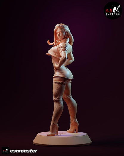 Ravishing Rocket Team Leader | Resin Garage Kit Sculpture Anime Video Game Fan Art Statue | E.S Monster