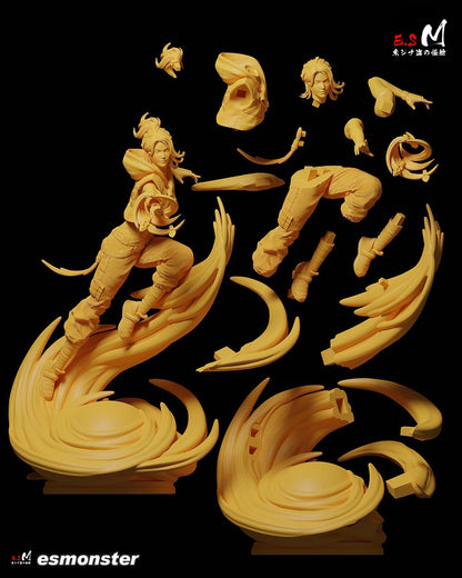Agile Tailwind | Resin Garage Kit Sculpture Anime Video Game Fan Art Statue | E.S Monster