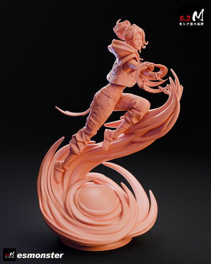 Agile Tailwind | Resin Garage Kit Sculpture Anime Video Game Fan Art Statue | E.S Monster