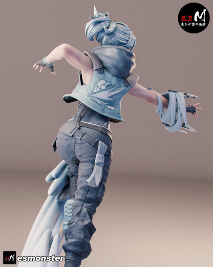 Agile Tailwind | Resin Garage Kit Sculpture Anime Video Game Fan Art Statue | E.S Monster