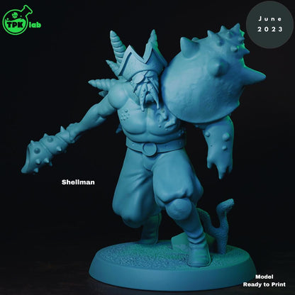 Cursed Pirates Sea Lycanthropes Monsters | Tabletop Gaming Miniature | TPKLab