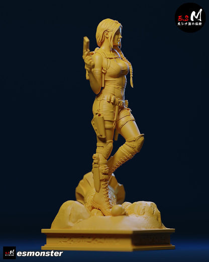 Treasure Hunter | Resin Garage Kit Sculpture Anime Video Game Fan Art Statue | E.S Monster