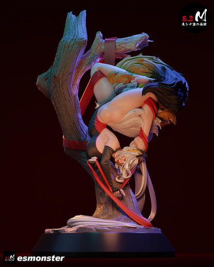 Igumi Fox | Resin Garage Kit Sculpture Anime Video Game Fan Art Statue | E.S Monster