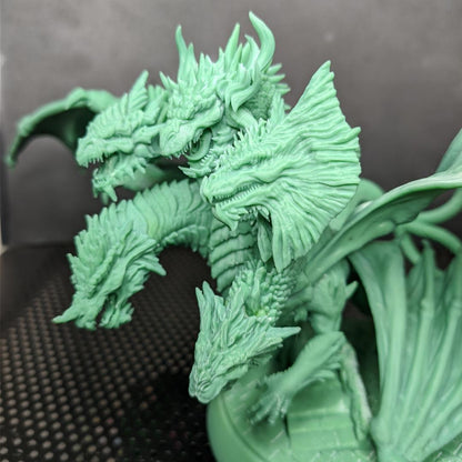Five-Headed Dragon Monster Huge | Tabletop Gaming Miniature | TPKLab