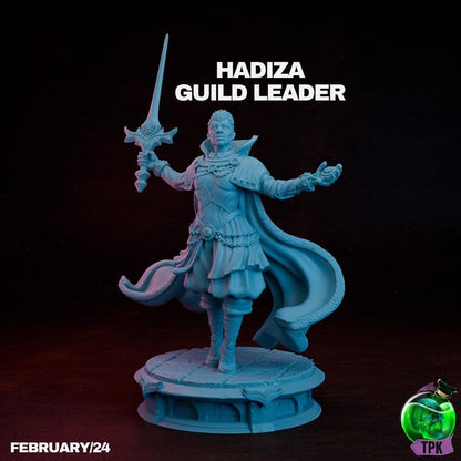 Hadiza Guild Leader | Tabletop Gaming Miniature | TPKLab