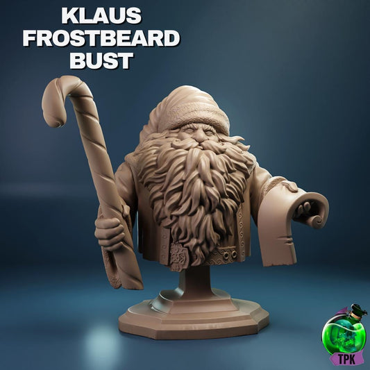 Klaus Frostbeard | Tabletop Gaming Mini or Display Figure | TPKLab