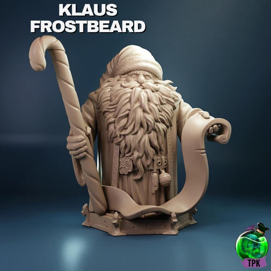 Klaus Frostbeard | Tabletop Gaming Mini or Display Figure | TPKLab