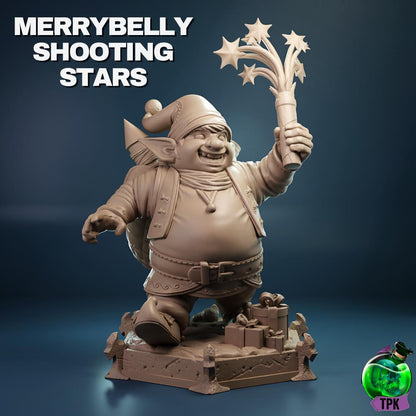 Merrybelly, Santa's Helper Elf | Tabletop Gaming Mini or Display Figure | TPKLab