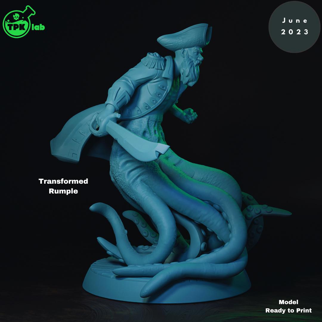Cursed Pirates Sea Lycanthropes Monsters | Tabletop Gaming Miniature | TPKLab