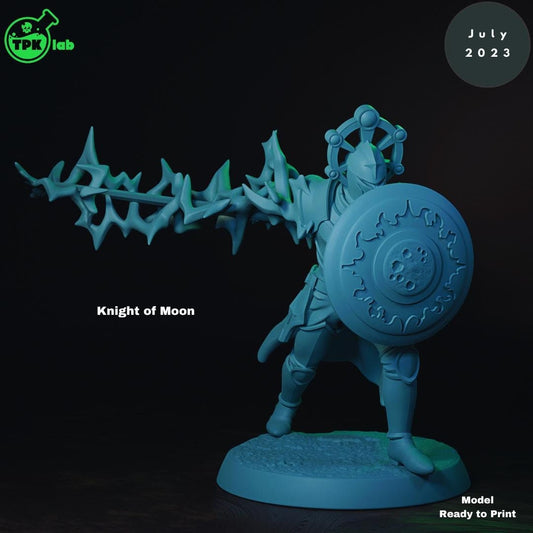 Cosmic Knights, Moon and Stars, Fighters, Soldiers | Tabletop Gaming Miniature | TPKLab